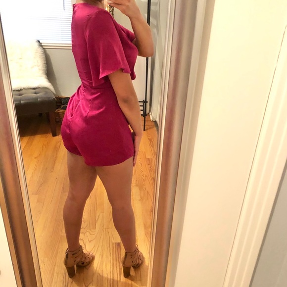 ⚫️ The Impeccable Pig Silk Romper - Picture 4 of 6